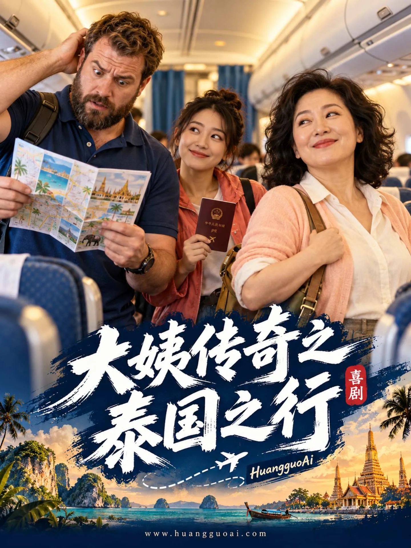 大姨传奇之泰国之行短剧海报